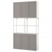 Комбінація шаф та стелажів IKEA ENHET білий 120x30x225 см (693.314.46)