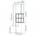 Комбінація шаф та стелажів IKEA ENHET антрацит 90x30x180 см (693.315.02)