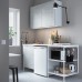 Кухня IKEA ENHET белый 183x63.5x222 см (693.374.53)