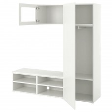 Комбинация шкафов под TV IKEA PLATSA белый 180x42x191 см (693.855.09)