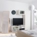 Комбінація шаф для TV IKEA PLATSA білий 180x42x191 см (693.855.09)