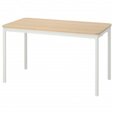 Стол IKEA TOMMARYD дубовый шпон белый 130x70 см (693.875.08)
