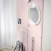 Гардероб IKEA SMASTAD білий блідо-рожевий 60x42x181 см (693.908.79)