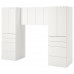 Комбінація шаф IKEA SMASTAD білий білий 240x57x181 см (693.909.97)