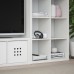 Комбинация шкафов и стелажей IKEA KALLAX / LACK белый 231x39x147 см (693.986.77)