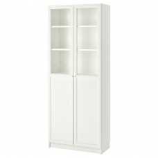 Книжкова шафа IKEA BILLY білий 80x42x202 см (693.988.37)
