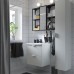 Комплект мебели для ванной IKEA ENHET / TVALLEN белый антрацит 64x43x65 см (694.063.47)