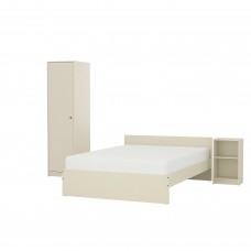 Комплект мебели для спальни IKEA GURSKEN светло-бежевый (694.171.62)