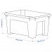 Коробка IKEA SAMLA прозорий 28x19x14 см/5 л (701.029.72)