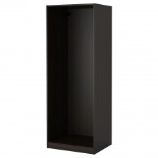 Каркас гардероба IKEA PAX чорно-коричневий 75x58x201 см (701.413.89)