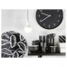 Годинник IKEA BONDIS чорний (701.524.67)
