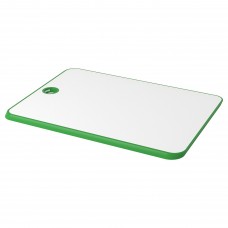 Дошка для нарізання IKEA MATLUST зелений білий 34x24 см (702.334.16)