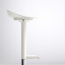 Барний стілець IKEA JANINGE білий 76 см (702.460.89)