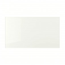 4 панелі для рами розсувних дверей IKEA FARVIK біле скло 100x236 см (702.503.16)