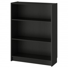 Стелаж для книг IKEA BILLY чорно-коричневий 80x28x106 см (702.638.42)