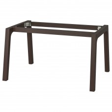 Основа стола IKEA VASTANA темно-коричневий (702.794.47)