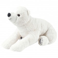 Мягкая игрушка IKEA SNUTTIG белый медведь белый (702.981.01)