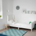 Розсувне ліжко IKEA BUSUNGE білий 80x200 см (703.057.00)