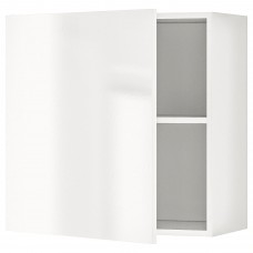 Навісна кухонна шафа IKEA KNOXHULT глянцевий білий 60x60 см (703.268.11)