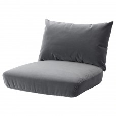 Комплект подушек-сидений н кресло IKEA STOCKHOLM 2017 темно-серый (703.445.08)
