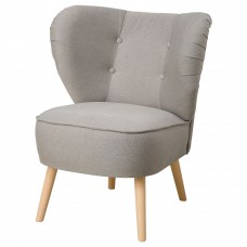 Крісло IKEA GUBBO світло-сірий (703.449.66)