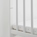 Колиска з пінополіуретановим матрацом IKEA SOLGUL білий 66x84 см (703.624.27)