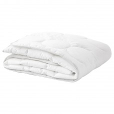 Ковдра у ліжко для немовлят IKEA LENAST білий сірий 110x125 см (703.730.58)
