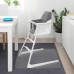 Чохол подушки сидіння стільчика для годування IKEA LANGUR сірий (703.778.91)
