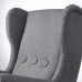 Дитяче крісло IKEA STRANDMON сірий (703.925.42)