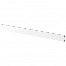 Цоколь IKEA FORBATTRA глянцевий білий 220x8 см (703.975.06)