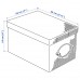 Коробка с крышкой IKEA KVARNVIK серый 18x25x15 см (704.128.75)