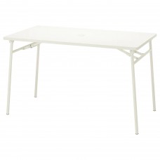 Раскладной садовый стол IKEA TORPARO белый 130x74 см (704.207.57)