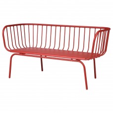 3-місний диван IKEA BRUSEN червоний (704.241.47)