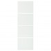 4 панелі для рами розсувних дверей IKEA NYKIRKE матове скло 75x236 см (704.351.17)