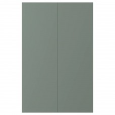 Двері кутової шафи IKEA BODARP сіро-зелений 25x80 см (704.355.46)