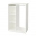 Открытый гардероб IKEA SYVDE белый 80x123 см (704.395.73)