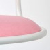 Дитяче офісне крісло IKEA ORFJALL білий рожевий (704.417.69)