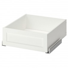 Ящик с фронтальной панелью IKEA KOMPLEMENT белый 50x58 см (704.466.01)