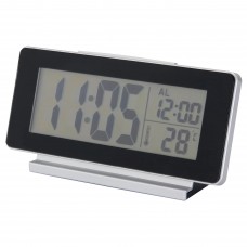 Годинник з термометром IKEA FILMIS чорний (704.467.43)