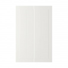 Двері кутової шафи IKEA STENSUND білий 25x80 см (704.505.70)