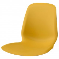 Сидіння стільця зі спинкою IKEA LEIFARNE темно-жовтий (704.516.40)