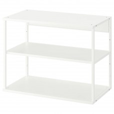 Відкритий стелаж IKEA PLATSA білий 80x40x60 см (704.525.50)