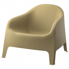 Садовое кресло IKEA SKARPO оливково-зеленый (704.530.69)