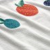 Чохол для підставки пеленального килимка IKEA VADRA орнамент фрукти/овочі 74x48 см (704.626.05)