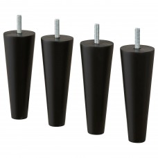 Ножки для мебели IKEA STRANDMON черный (704.661.37)