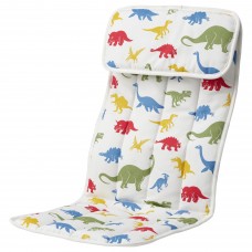 Подушка-сиденье на детское кресло IKEA POANG динозавры (704.696.78)