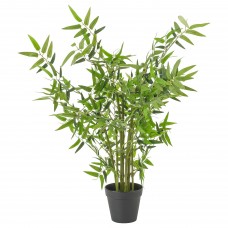 Искусственное растение в горшке IKEA FEJKA бамбук 12 см (704.704.55)