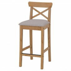 Барний стілець IKEA INGOLF 65 см (704.787.48)