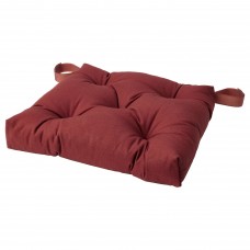 Подушка на стілець IKEA MALINDA темний коричнево-червоний 40/35x38x7 см (704.791.87)