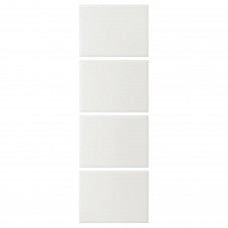 4 панелі для рами розсувних дверей IKEA TJORHOM білий 75x236 см (704.806.85)